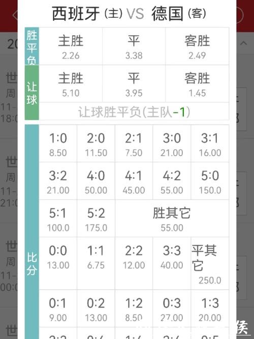 世界杯投注入口赔率分析与投注策略